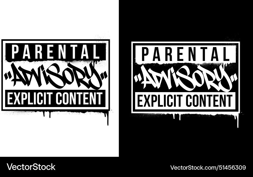 Graffiti stencil design Royalty Free Vector Image