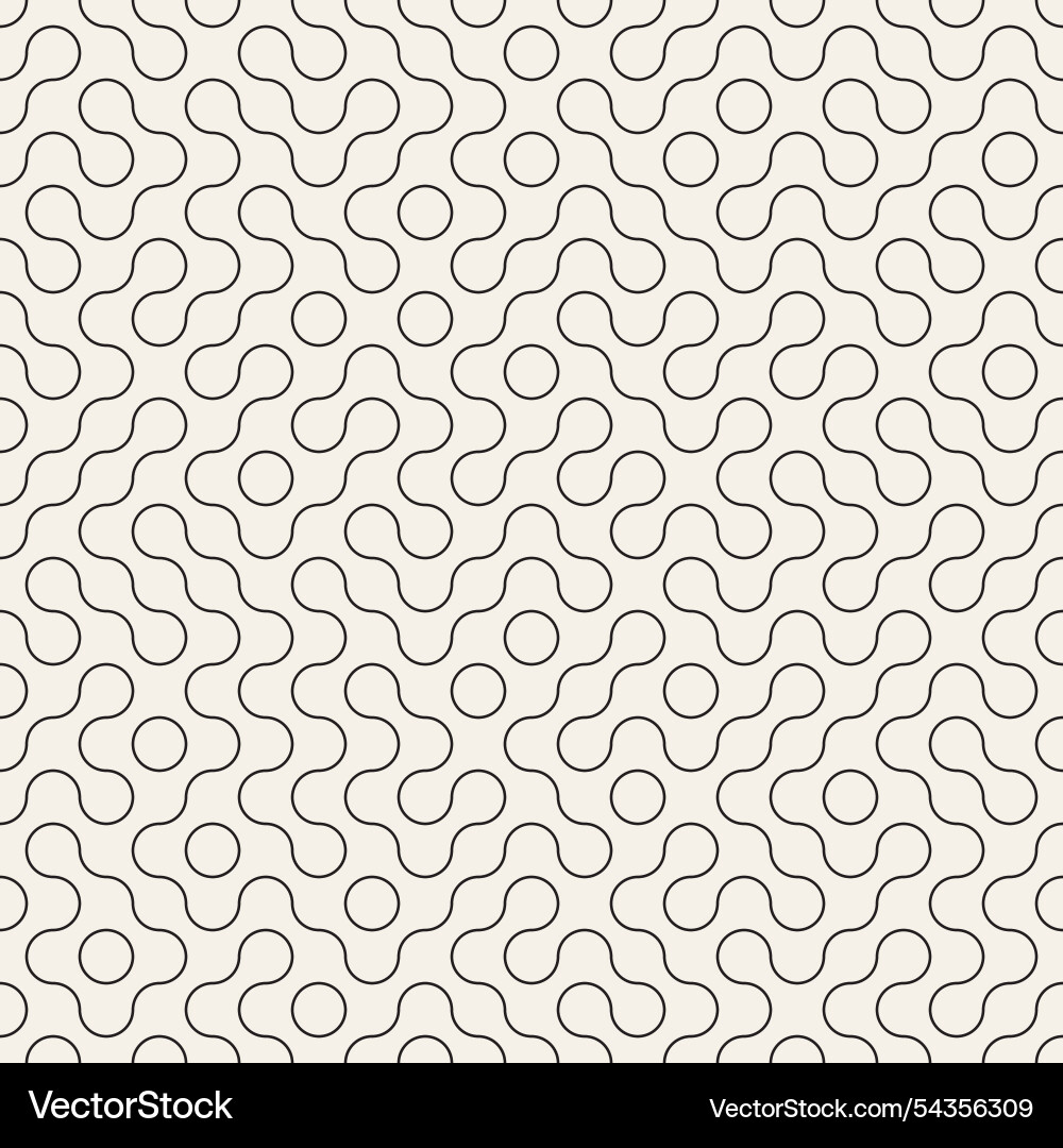 Seamless pattern repeating geometric elements Seamless pattern repeating geometric elements vector image