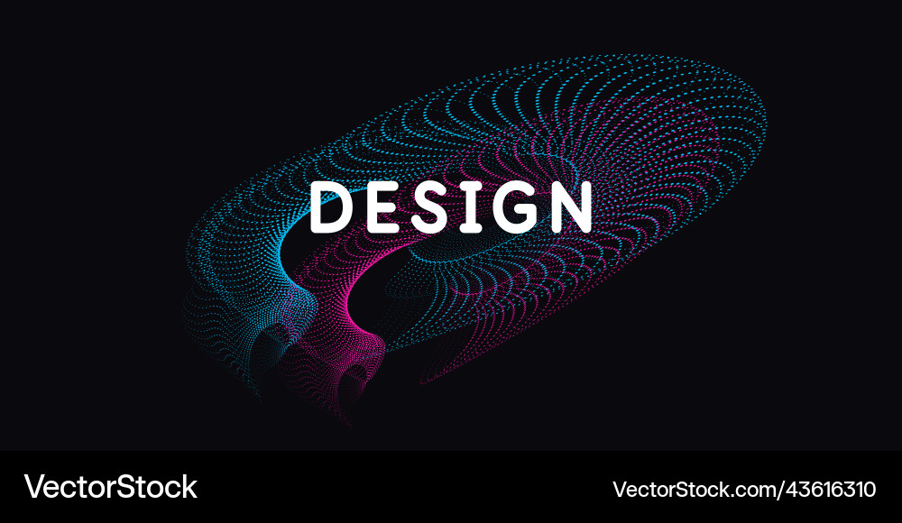 Bright abstract background with a dynamic waves Bright abstract background with a dynamic waves vector image