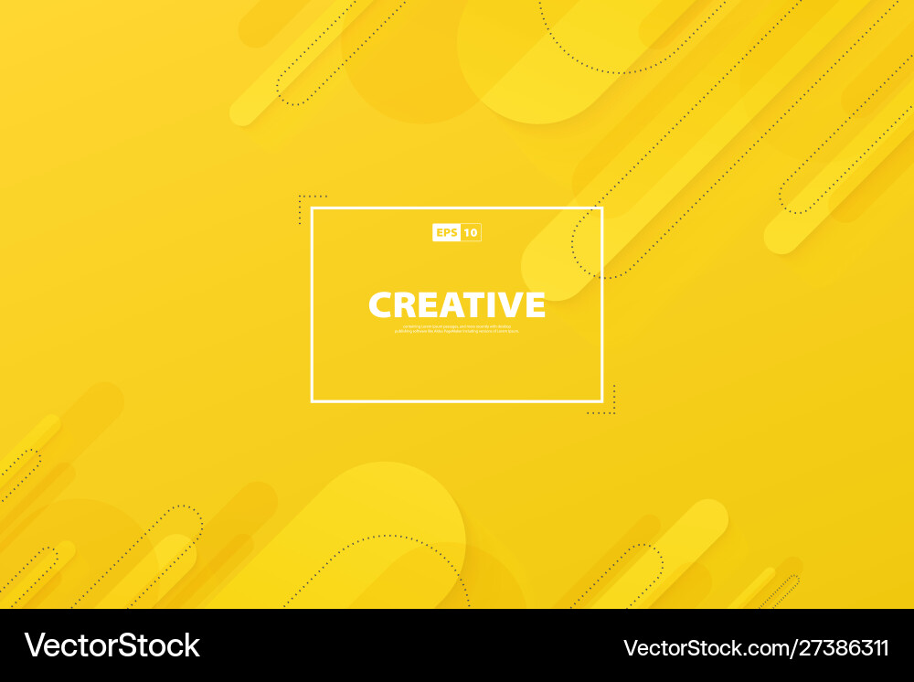 Abstrakt gelbe Farbe Landing Seite modern Abstrakt gelbe Farbe Landing Seite modern vektorbild