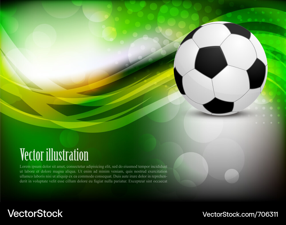 Dynamic Abstract Ball Background vector image