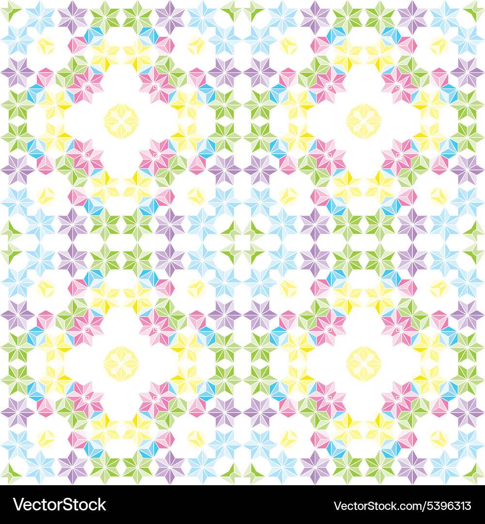 Kaleidoscope pattern Vector Image