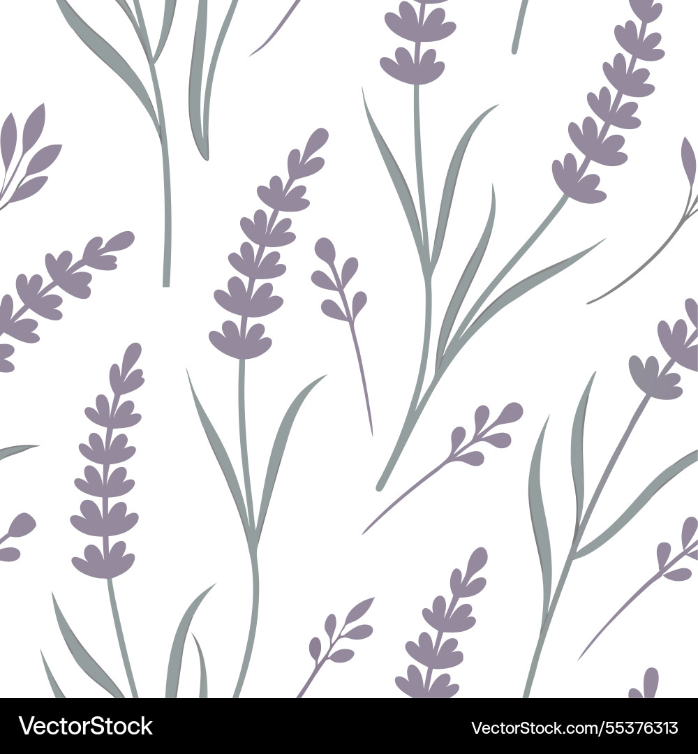 Soft summer seamless pattern with delicate Vector Image