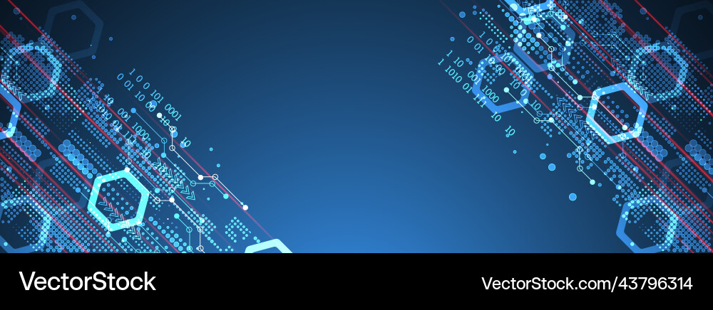 Abstract background on technological Abstract background on technological Vector Image