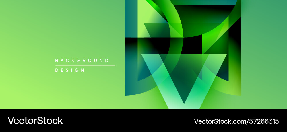 Abstract geometric shapes overlap creating Abstract geometric shapes overlap creating Vector Image