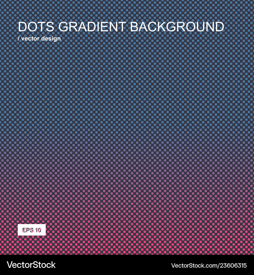 Color gradient halftone background dots texture Color gradient halftone background dots texture vector image