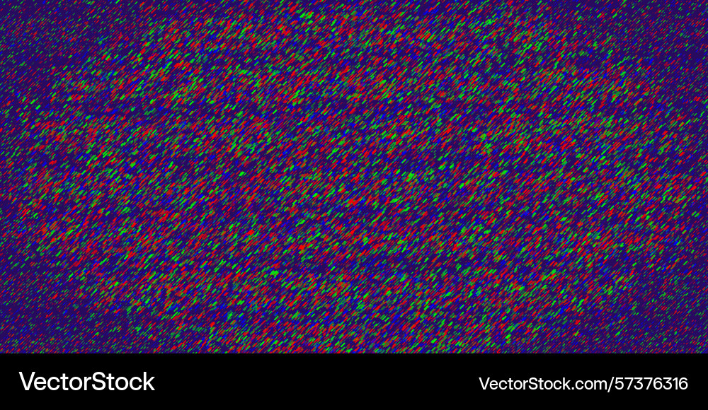 Abstract background with colorful glitch effect Vector Image