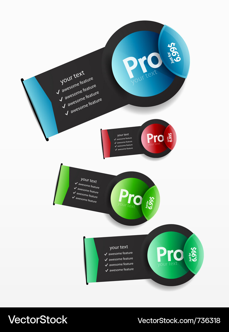 Web box Vector Image