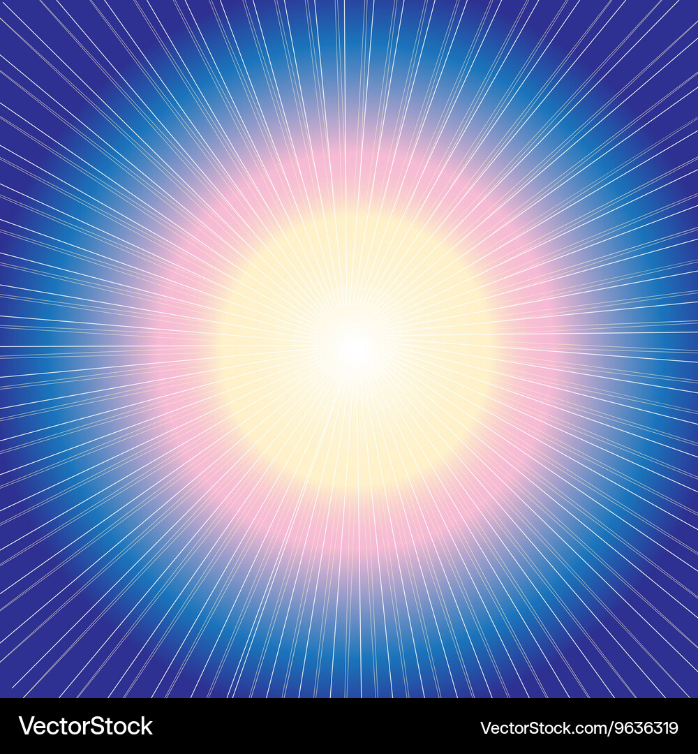 Abstract background with rays Vector Image
