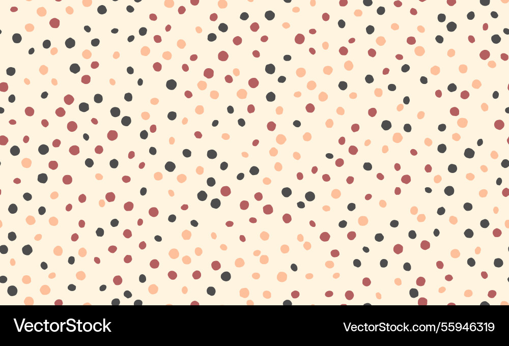 Abstract seamless pattern of scattered dots Abstract seamless pattern of scattered dots vector image