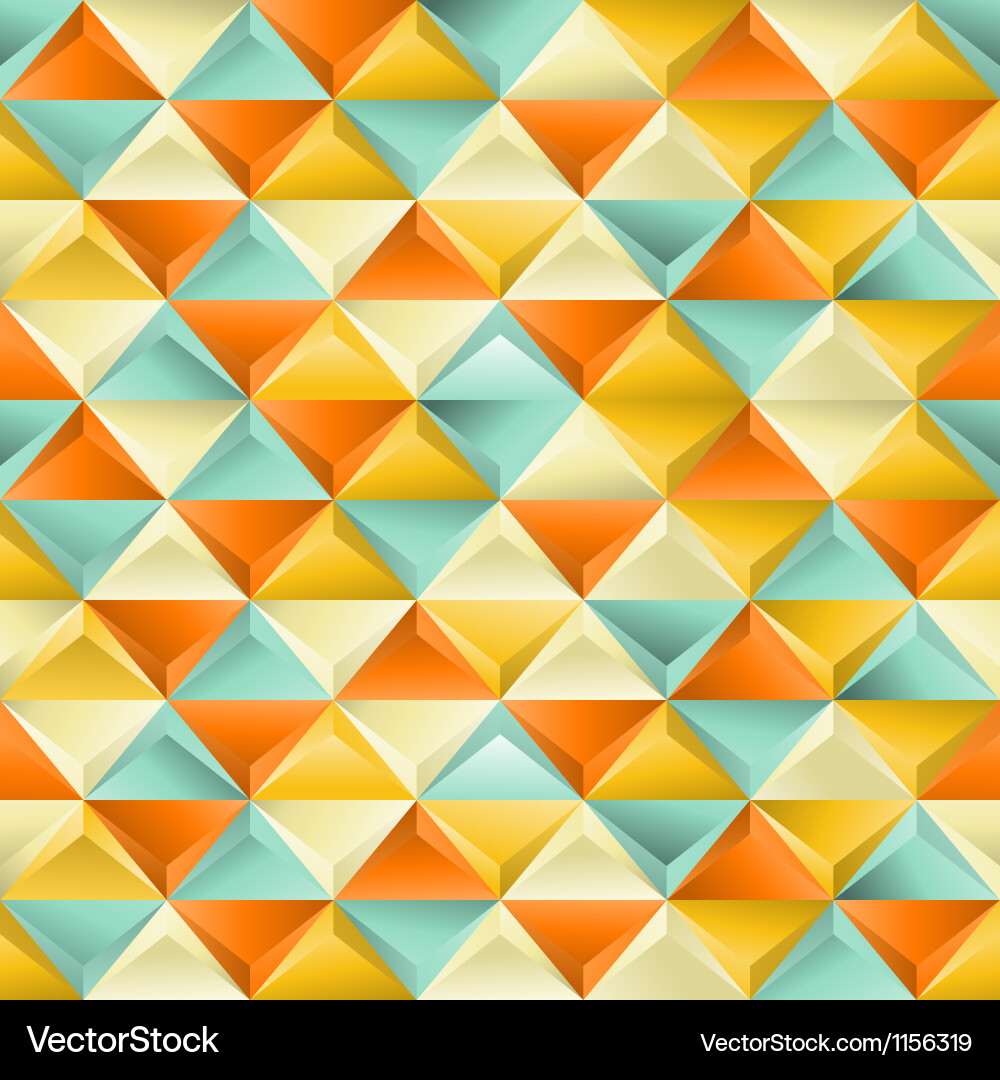 Seamless texture with triangles Vector Image
