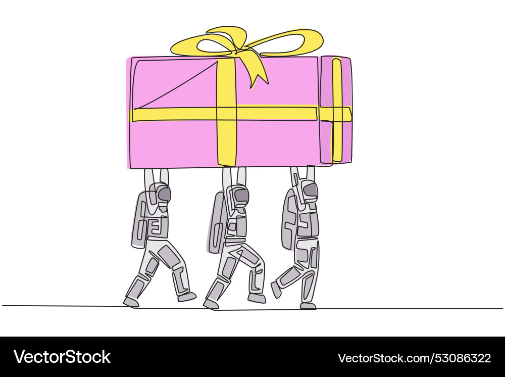 Single continuous line drawing group Single continuous line drawing group Vector Image