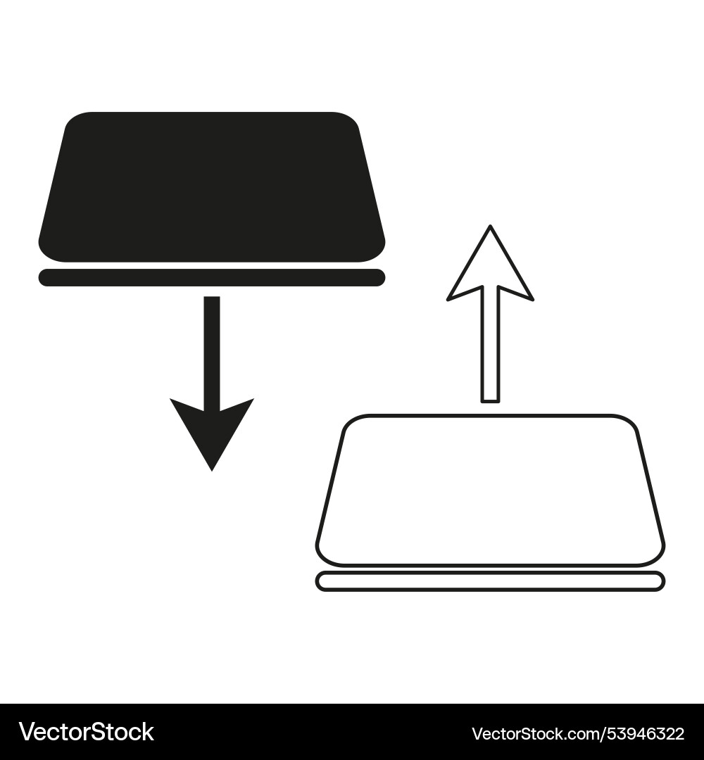 Tastatur Pfeil Symbol Taste drücken Symbol Eingabetaste Tastatur Pfeil Symbol Taste drücken Symbol Eingabetaste vektorbild