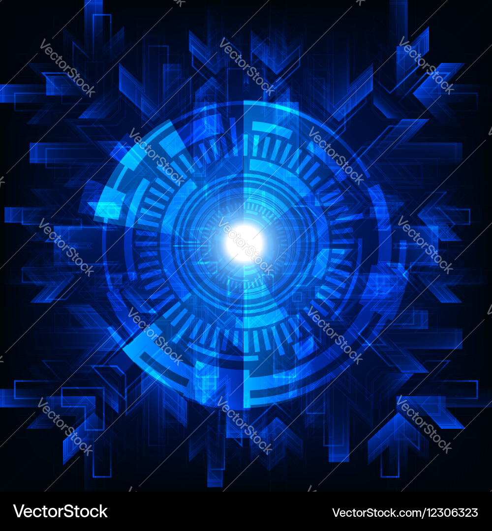 Digital technology concept abstract background vector image