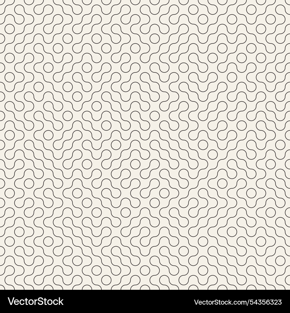 Seamless pattern repeating geometric elements Seamless pattern repeating geometric elements vector image