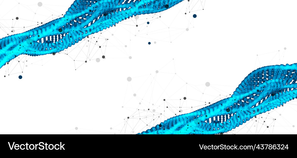 Abstract background particles dynamic flow Abstract background particles dynamic flow vector image