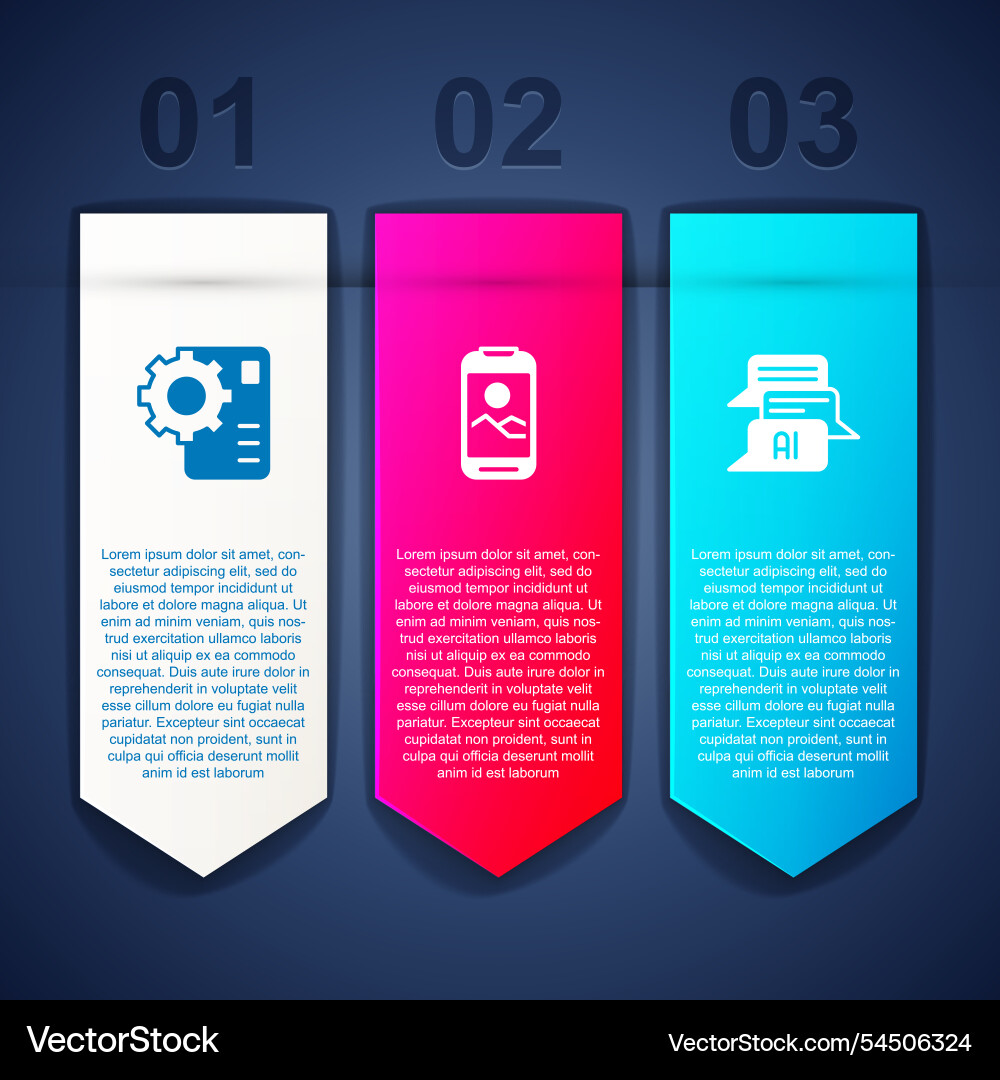 Set neural network mobile phone and chat bot Set neural network mobile phone and chat bot vector image