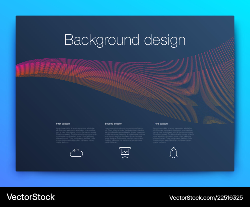 High-Tech UI Background Vector Image