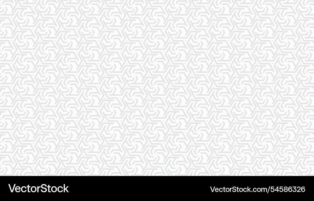Geometric Hexagon Pattern Vector Image
