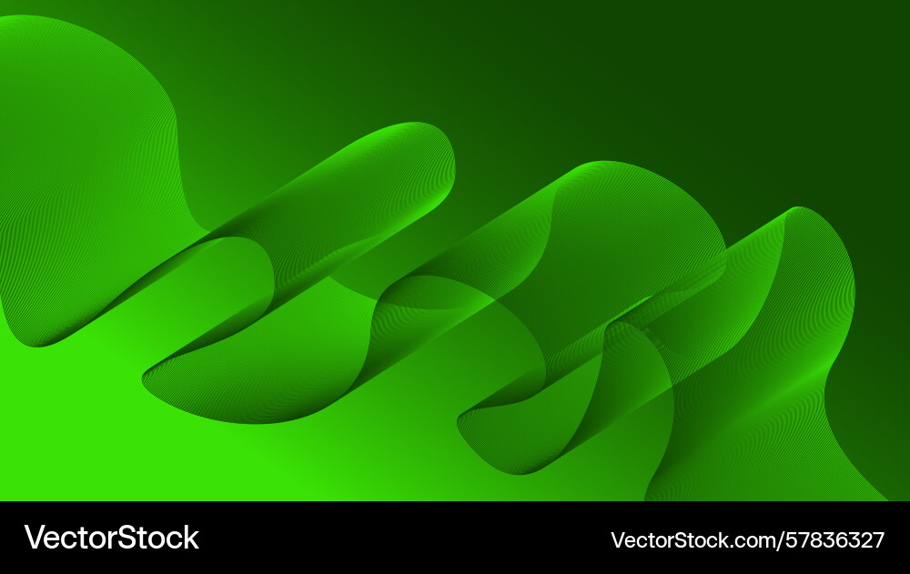 Abstract blend wavy flowing curved background Vector Image