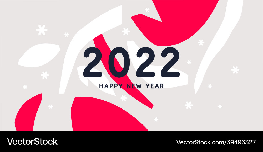 Background with the inscription happy new year Background with the inscription happy new year vector image