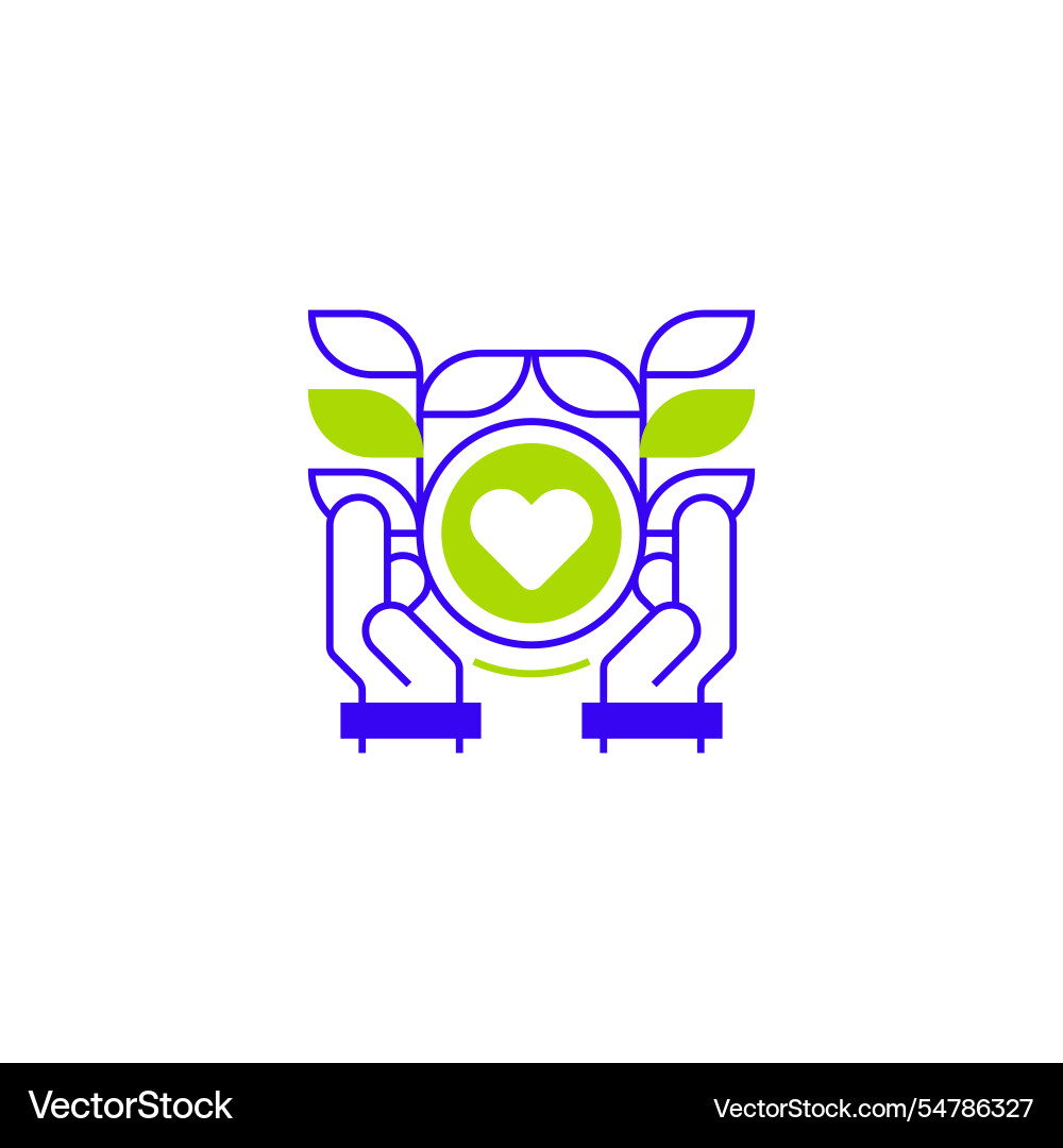 Wellness program line icon linear style sign Wellness program line icon linear style sign vector image