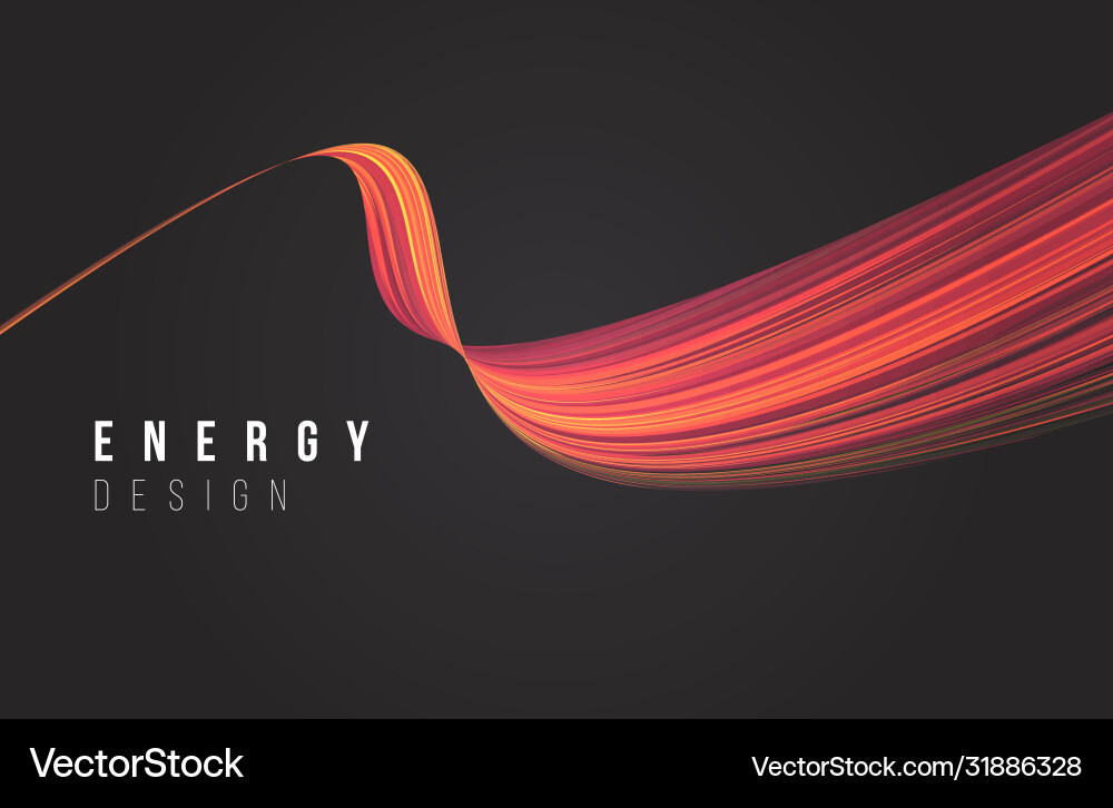 Abstract design element red warm line texture Abstract design element red warm line texture vector image