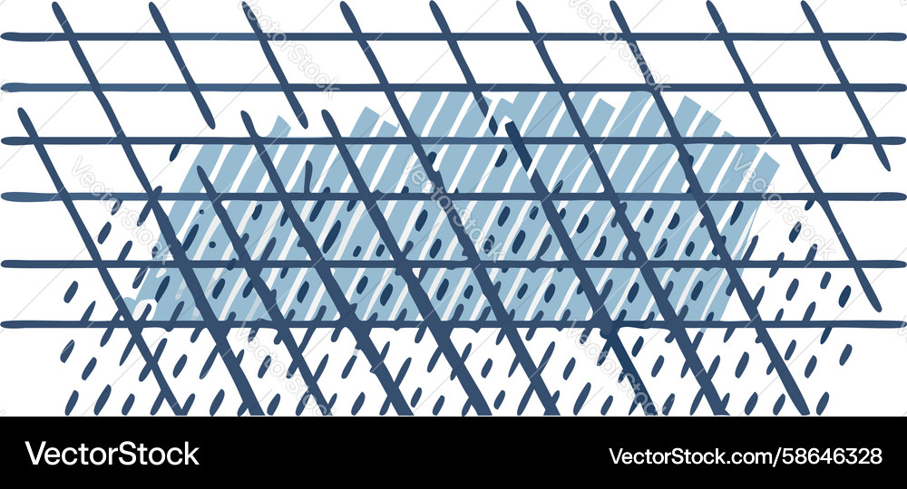 Abstract geometric lattice pattern grid design Vector Image