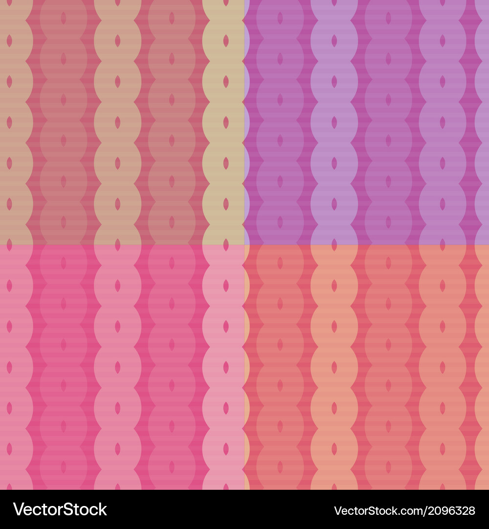 Seamless retro abstract pattern - background Vector Image