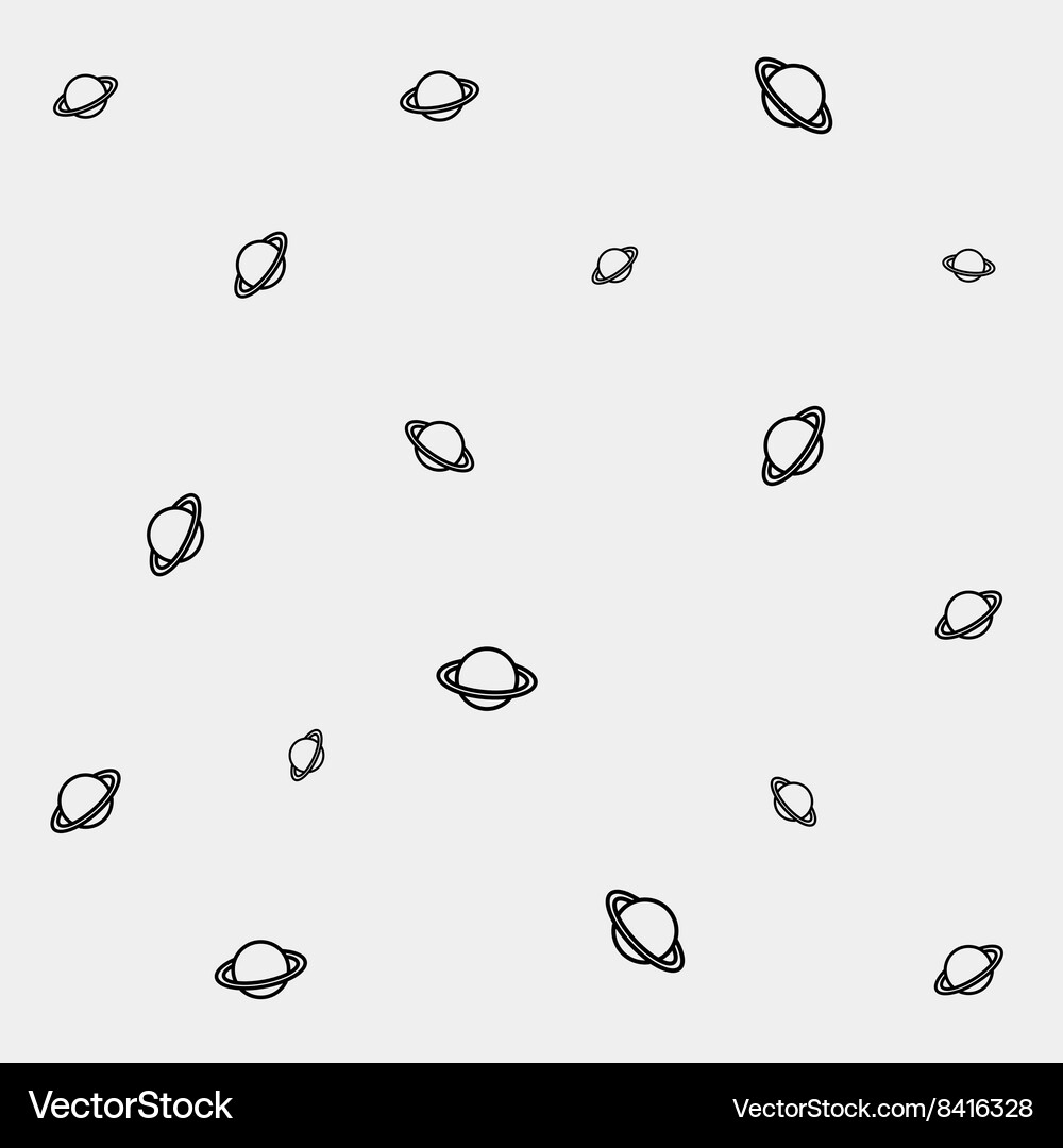 Simple pattern space rocket shuttle spaceship Vector Image