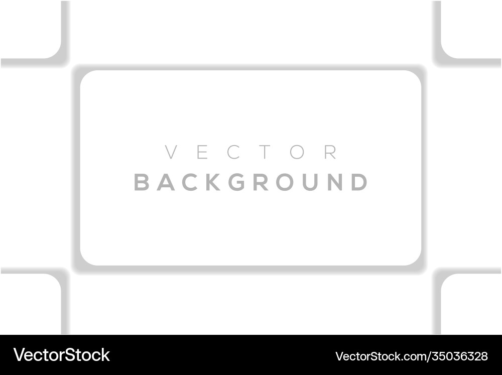 White background design simple minimalist vector image