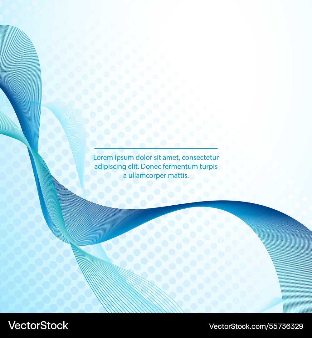 Modern background with abstract wave vector image
