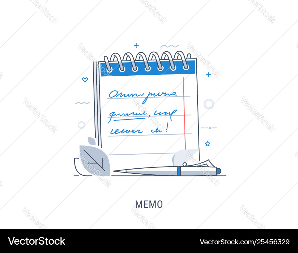 To-Do List in Notebook Vector Image