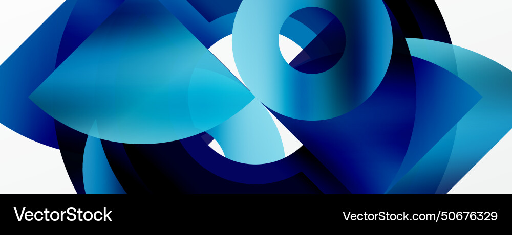 Trendy simple circle abstract background Trendy simple circle abstract background vector image