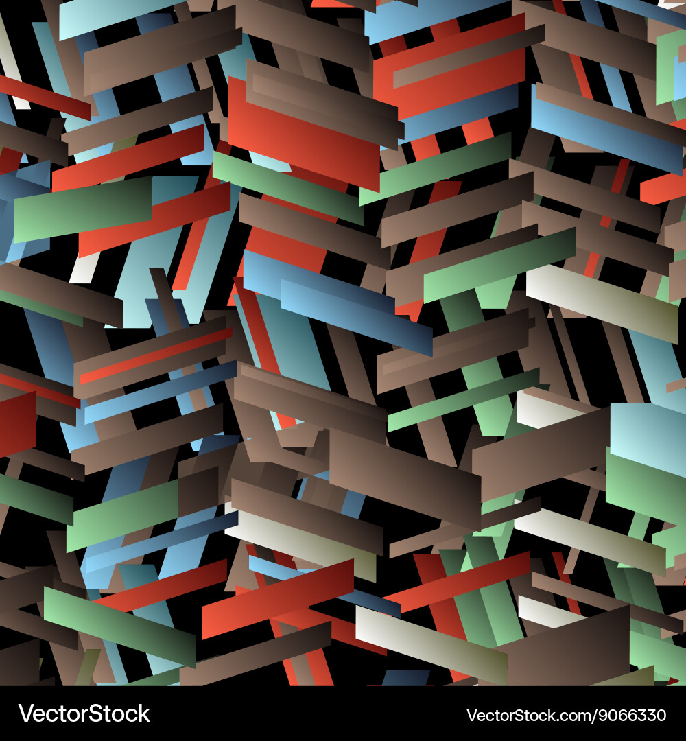 Dynamic Geometric Pattern vector image