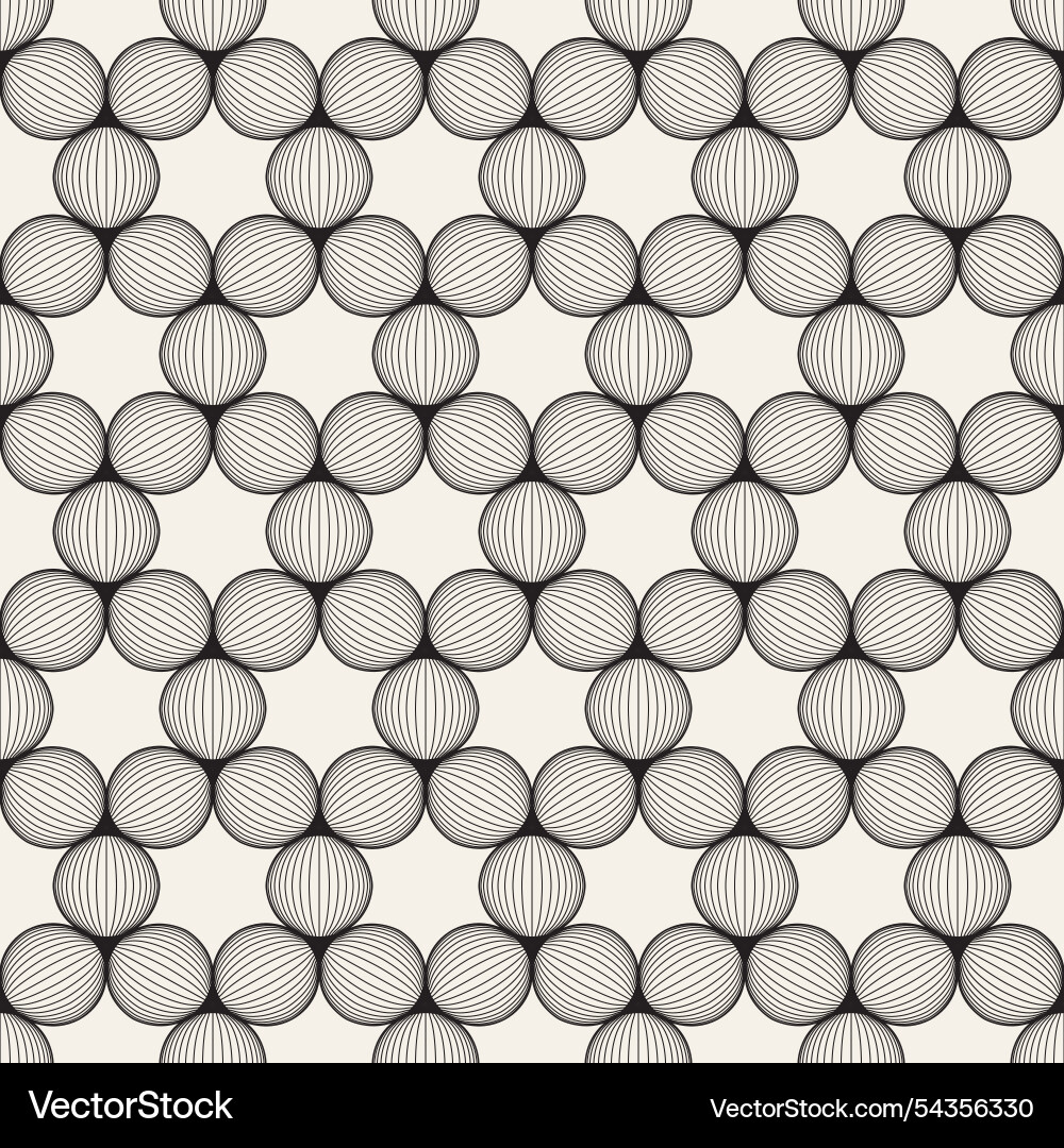 Seamless pattern repeating geometric elements Seamless pattern repeating geometric elements vector image