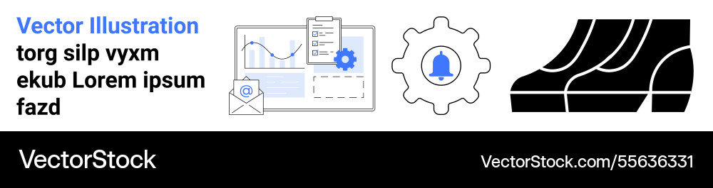 Datenanalyse Workflow Automatisierung und Schritte Datenanalyse Workflow Automatisierung und Schritte vektorbild