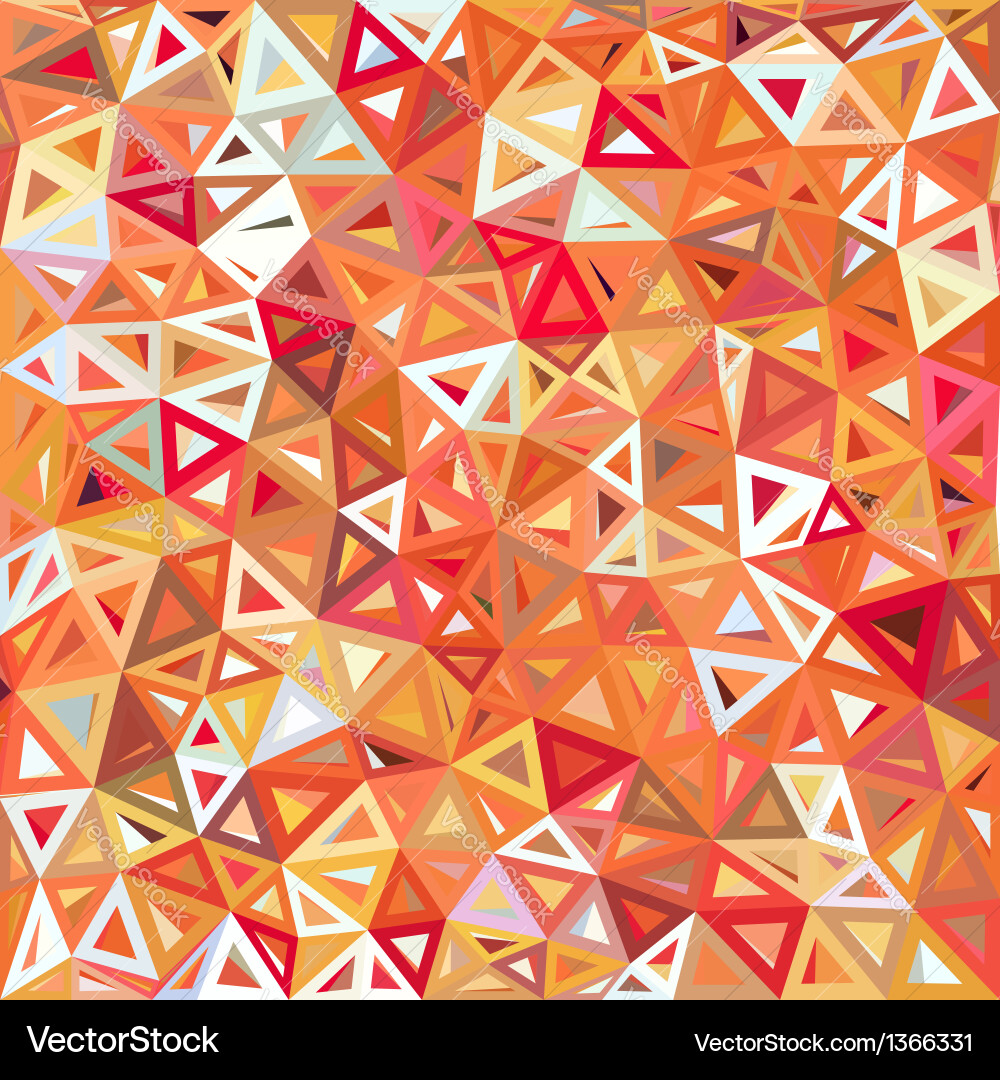Mottled Geometric Triangle Pattern vector image