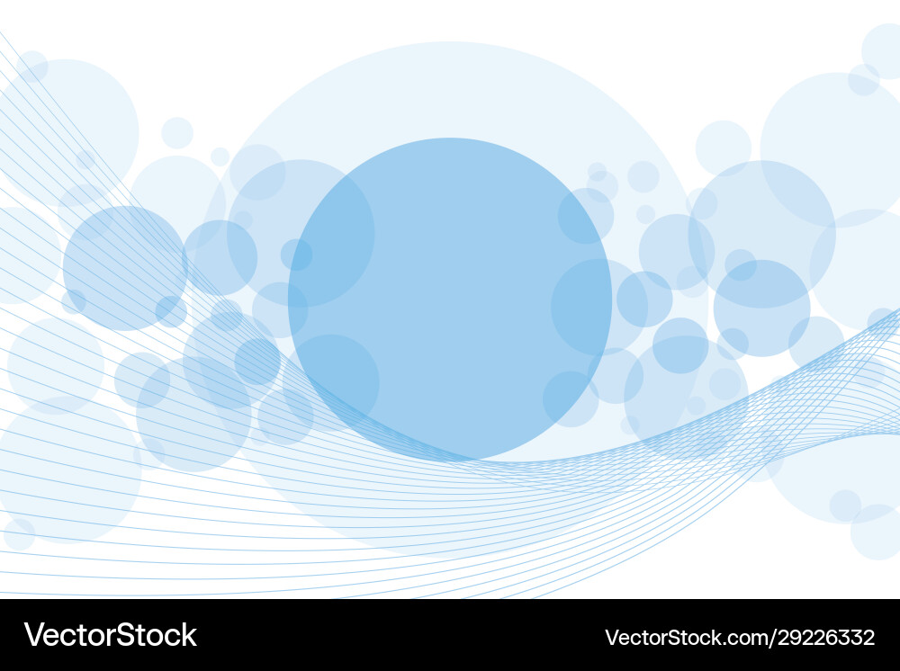 Circles and waved parallel lines background Circles and waved parallel lines background vector image