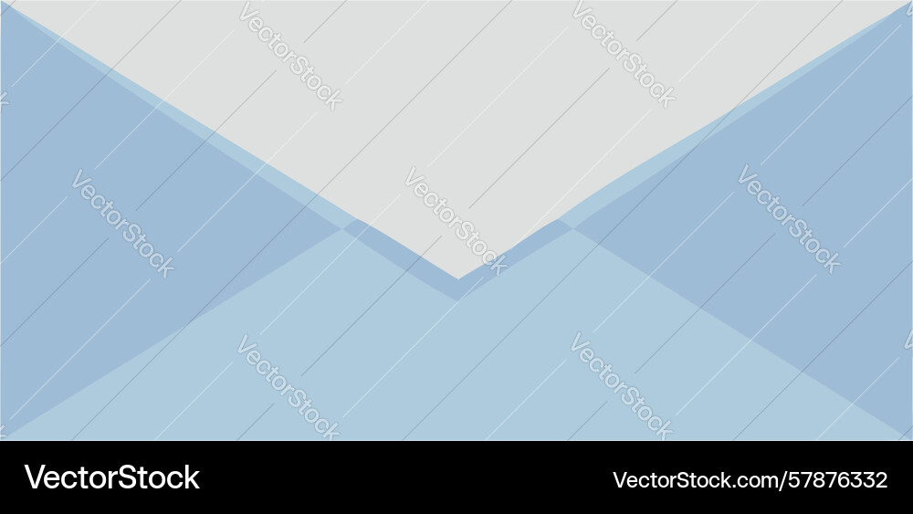 Closed envelope icon for new messages and secure Vector Image