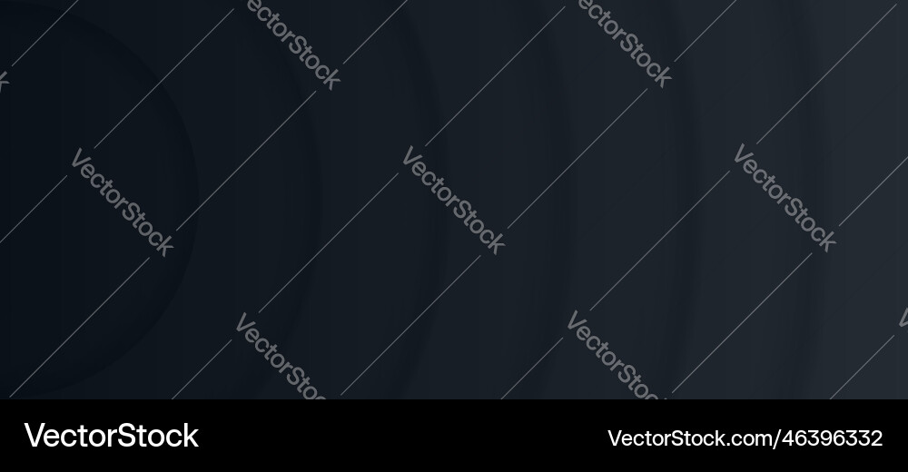 Dark abstract wide background with dynamic vector image