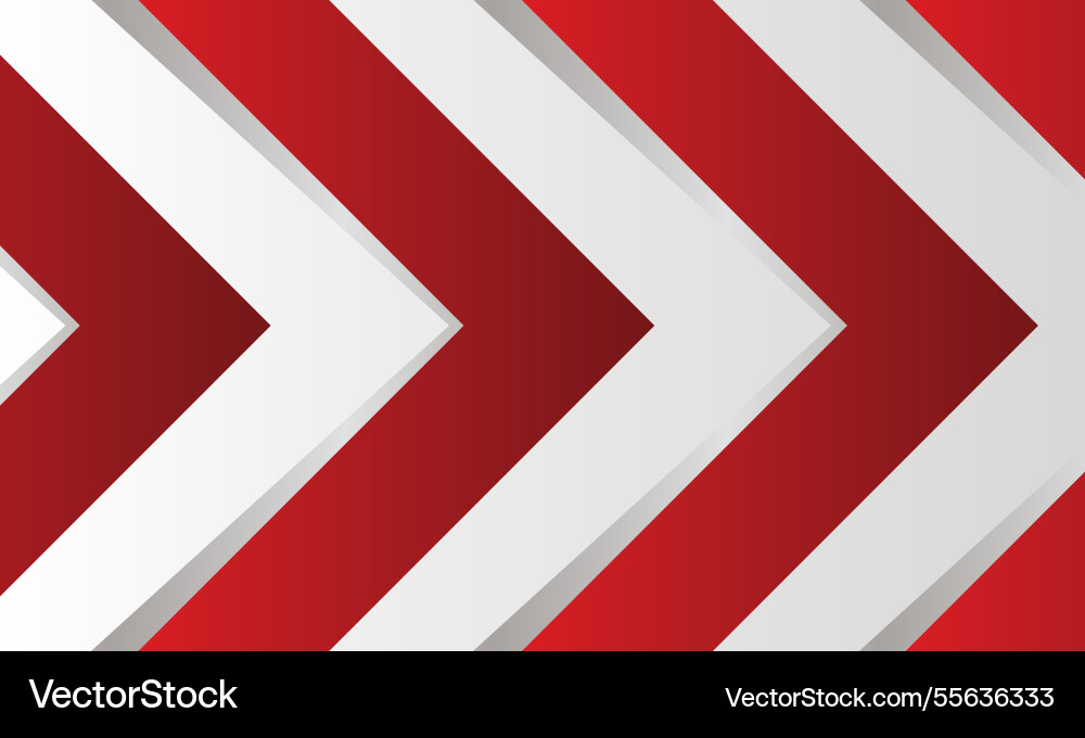 Abstract red arrows stripe white background Abstract red arrows stripe white background vector image