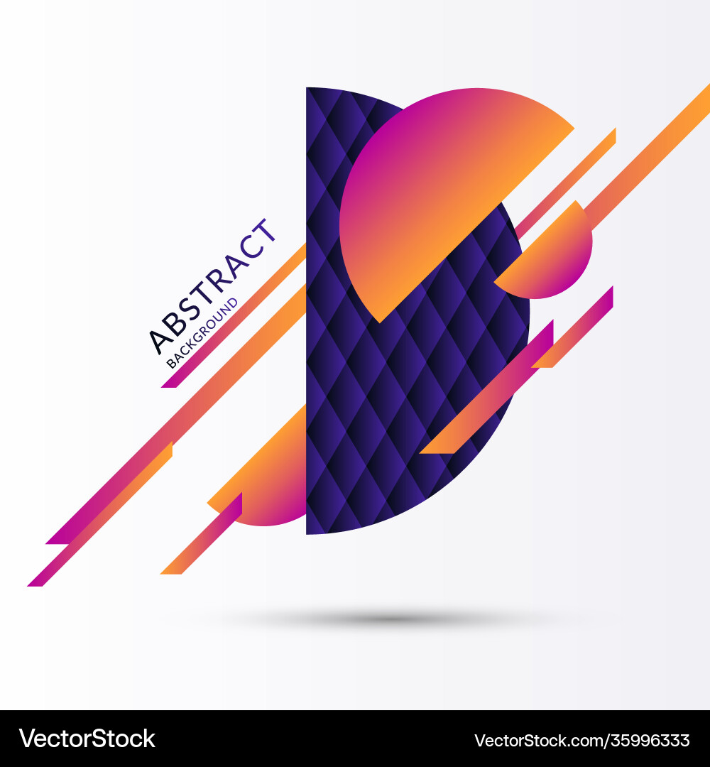 Modern background with abstract elements Modern background with abstract elements vector image