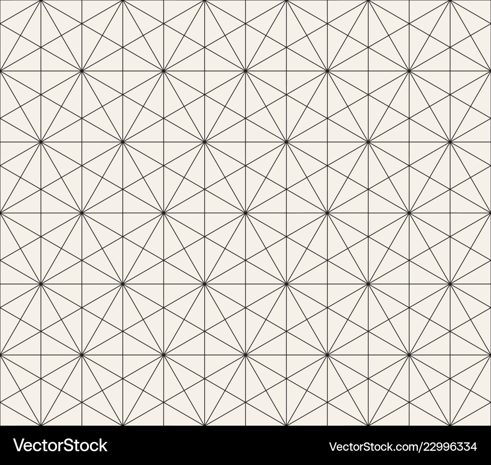 Modern Geometric Triangle Pattern vector image