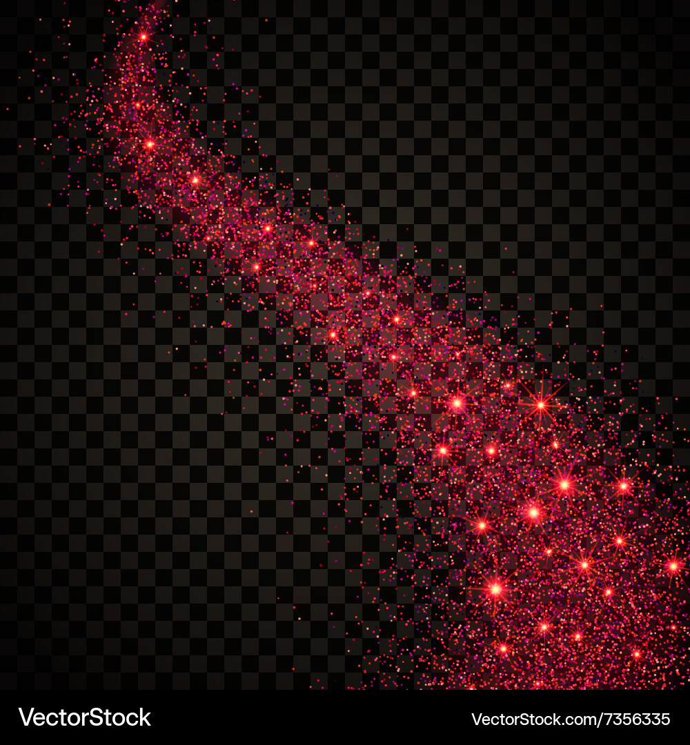 Ruby confetti background 1 Vector Image