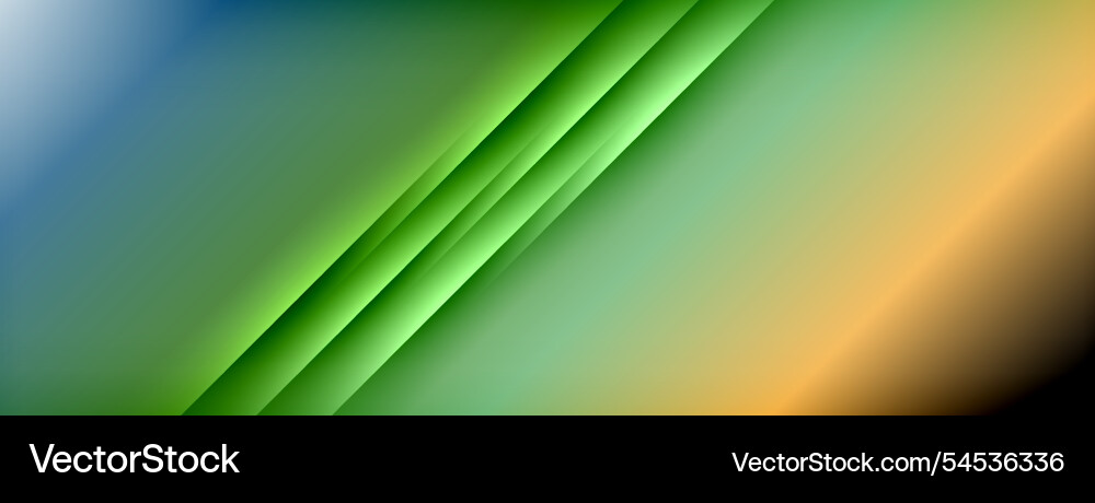 Dynamic shadow lines with gradient colors Vector Image