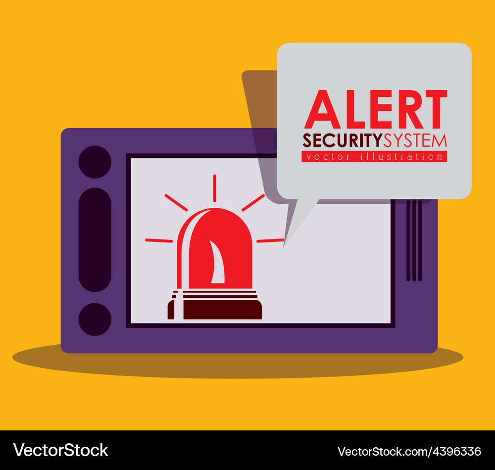 Security system design Vector Image