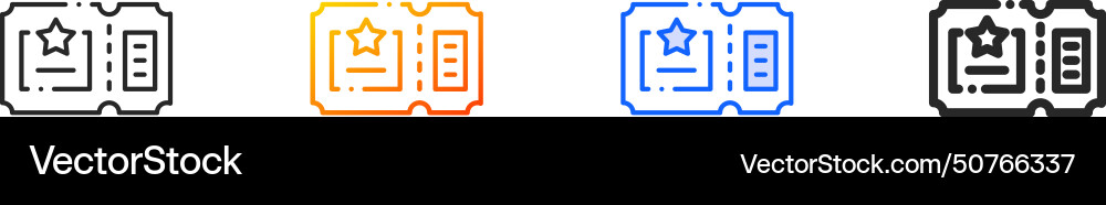 Access iconthin linear gradient blue stroke Vector Image