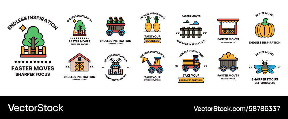 Set of in parks and public spaces concept line Set of in parks and public spaces concept line Vector Image
