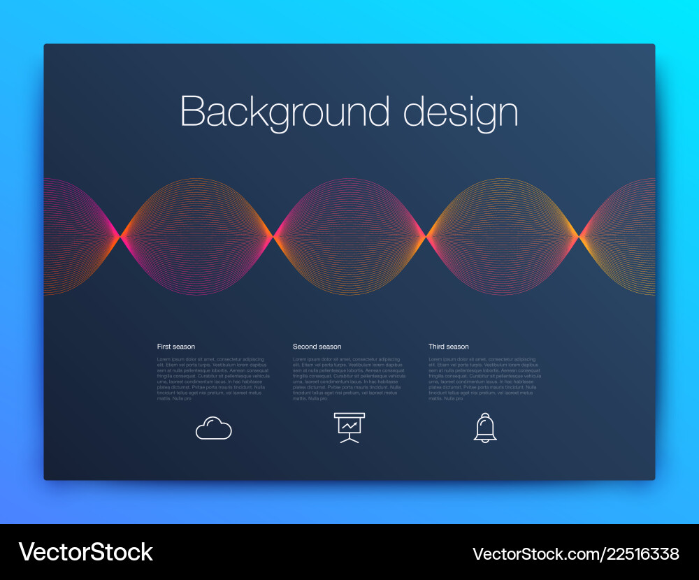 High-Tech UI Background Vector Image